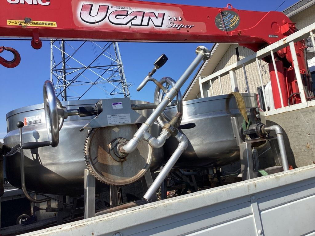 蒸気回転釜の画像