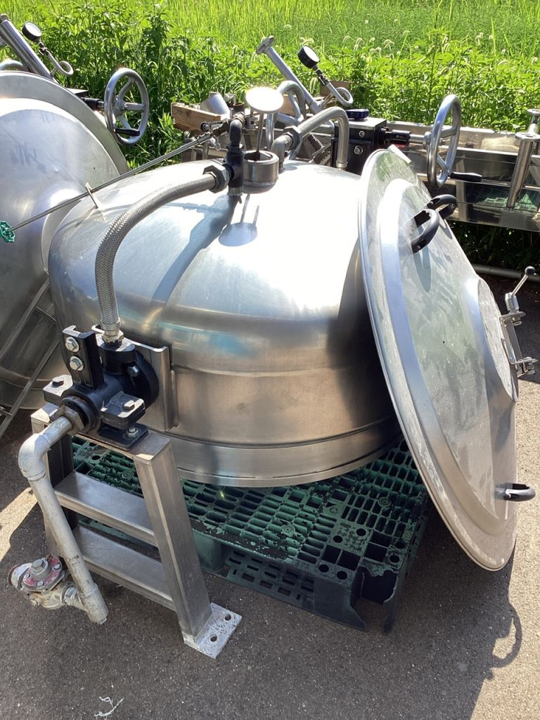 蒸気回転釜の画像