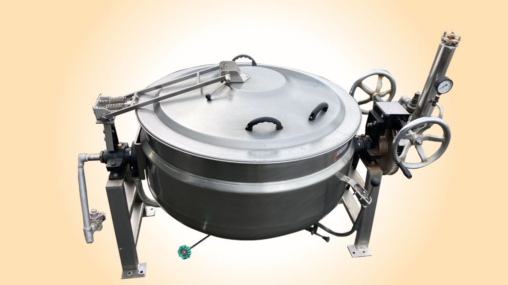 蒸気回転釜の画像