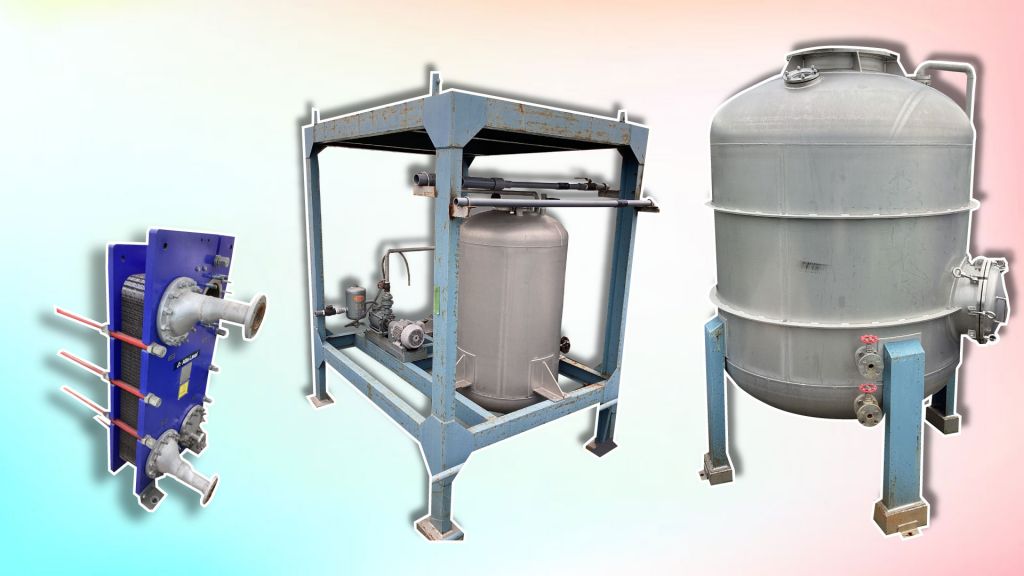 減圧蒸留（濃縮）装置の画像