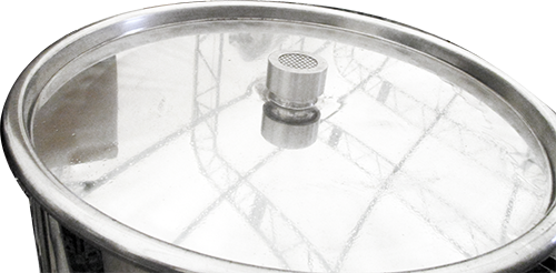 脚付きステンレスタンクの画像