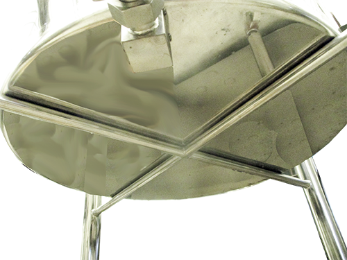 脚付きステンレスタンクの画像