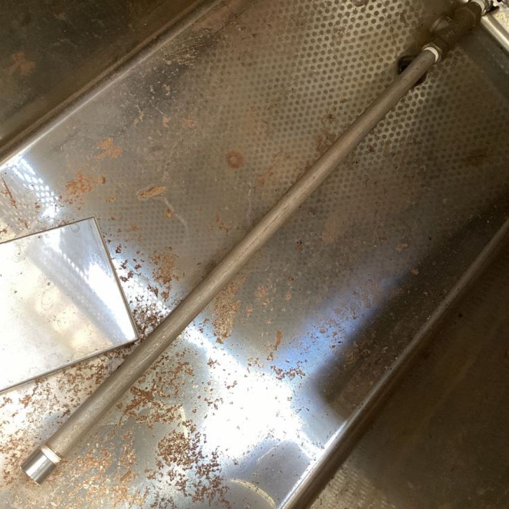 殺菌水槽の画像