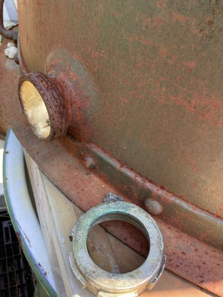 16　開放ホーロータンク　405 L （ﾀﾝｸNo.85）の画像