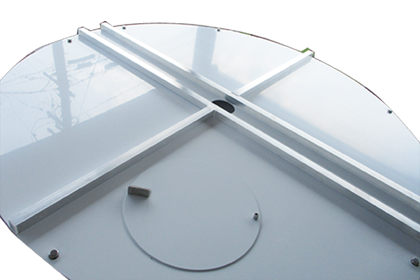 ずれ止め金具・穴あけ及び回転蓋の製作例