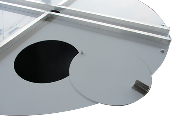 ずれ止め金具・穴あけ及び回転蓋の製作例