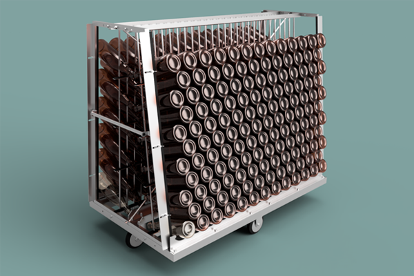 水切りビン台車