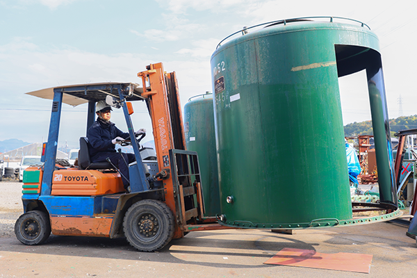 醸造・食品工場の機械設備の設置・解体