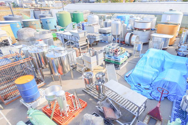 中古醸造・食品機械・中古タンクの販売